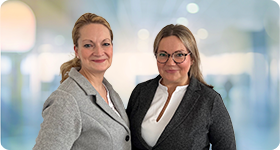 Geschäftsführung Nadine Vetter und Daniela Trischmann